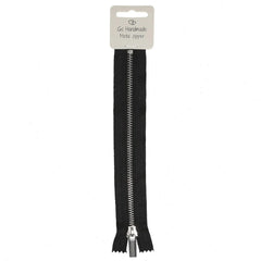 Metal Zipper - Black