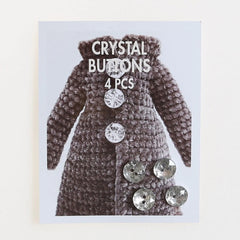 Crystal buttons
