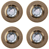 Bling Buttons - 17 mm - 4 pieces