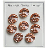 Tunnel Shank Cocktail Buttons - 18 mm (0.7 inches)