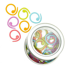 Metal Stitch Markers - Spiral
