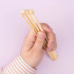 Bamboo Tunisian Crochet Hook Set - 25 cm (9.8 in)