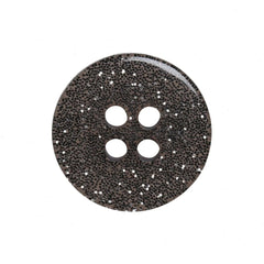 Glitter Buttons – Black - Multiple sizes