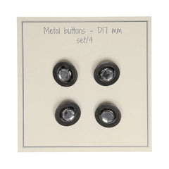 Bling Buttons - 17 mm - 4 pieces