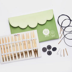 Bamboo Deluxe Interchangeable Circular Needle Set