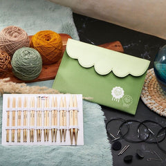 Bamboo Deluxe Interchangeable Circular Needle Set
