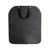 Bag Flap w/Magnetic Button - Black/Silver