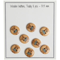 Wooden Buttons, Teddy