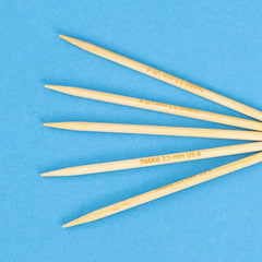 Bamboo DPNs - 10 cm