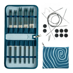 Betula Interchangeable Circular Needle Set Deluxe - Cerulean