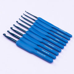 Cosmo Crochet Hook Set - 9 Sizes - Indigo