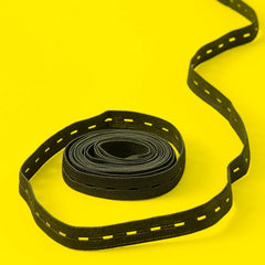 Elastic Band with Buttonholes