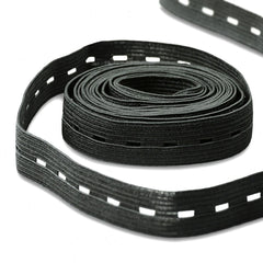 Elastic Band with Buttonholes