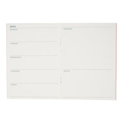 Weekly Planner Book - Flower