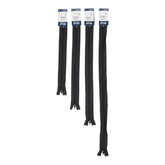 Zipper Spiral 4 mm – Black