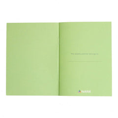 Weekly Planner Book - Flower