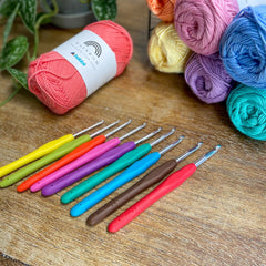 Easy Touch Crochet Hook Set - 9 sizes