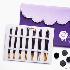 J'Adore Cubics Deluxe Interchangeable Circular Needle Set