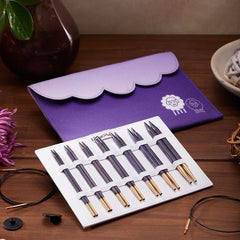 J'Adore Cubics Deluxe Interchangeable Circular Needle Set