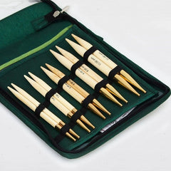 Bamboo Interchangeable Circular Needle Set - Thick Needles