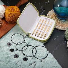 Bamboo Starter Interchangeable Circular Needle Set