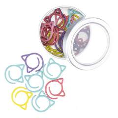 Metal Stitch Markers - Cat