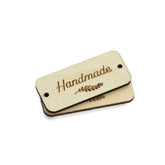 Wooden labels - Handmade