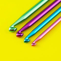 Alu Double Ended Tunisian Crochet Hook - 28 cm (11 in)