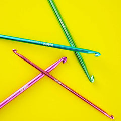 Alu Double Ended Tunisian Crochet Hook - 14 cm (5.5 in)