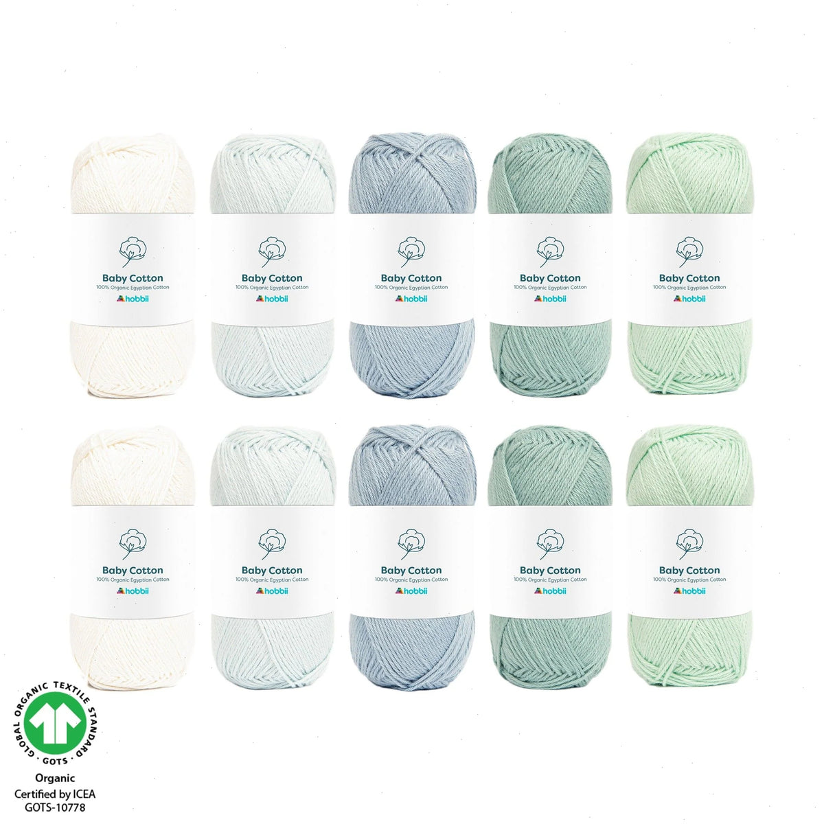 Baby Cotton Organic Color Pack