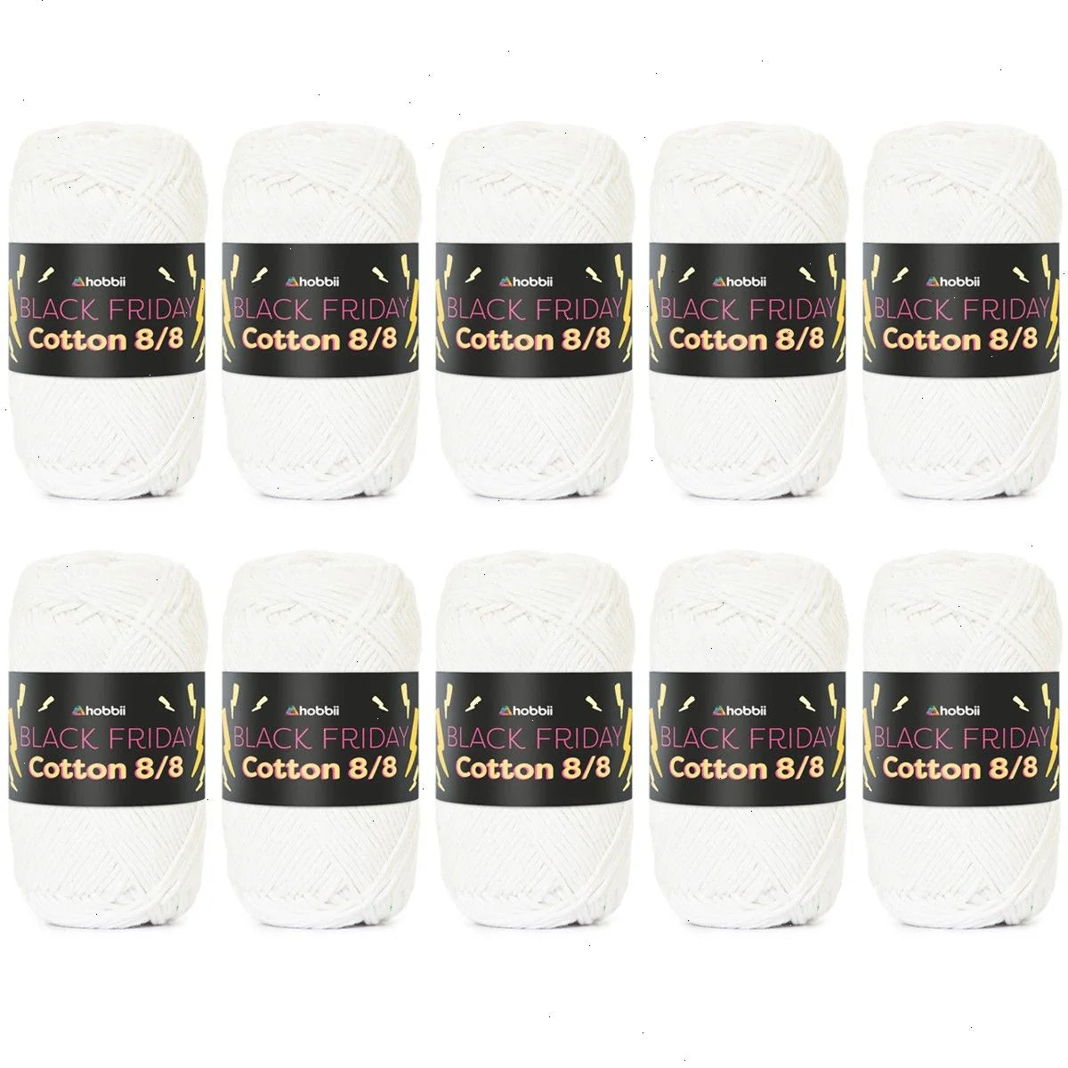 Black Friday Cotton 8/8 Color Pack (Limited Edition)