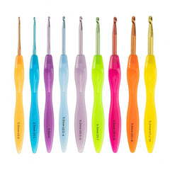 Curvy Crochet Hook Set - 9 sizes