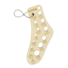 Needle Gauge Key Chain - Sock