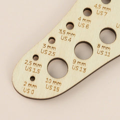 Needle Gauge Key Chain - Sock