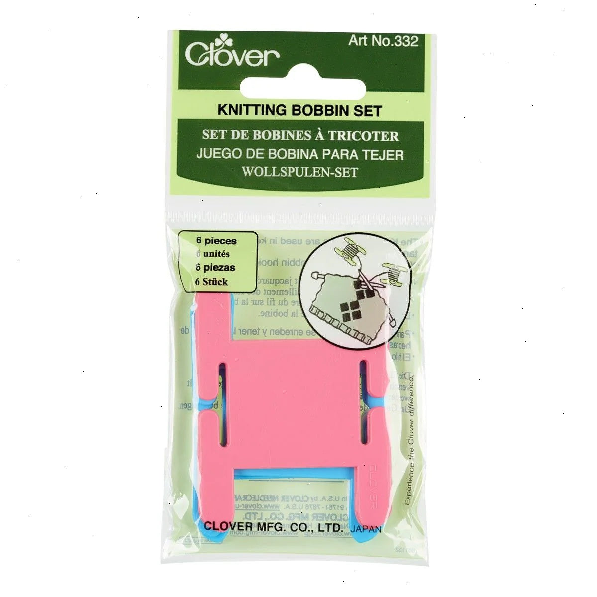 Knitting Bobbin Set - 6 pcs.