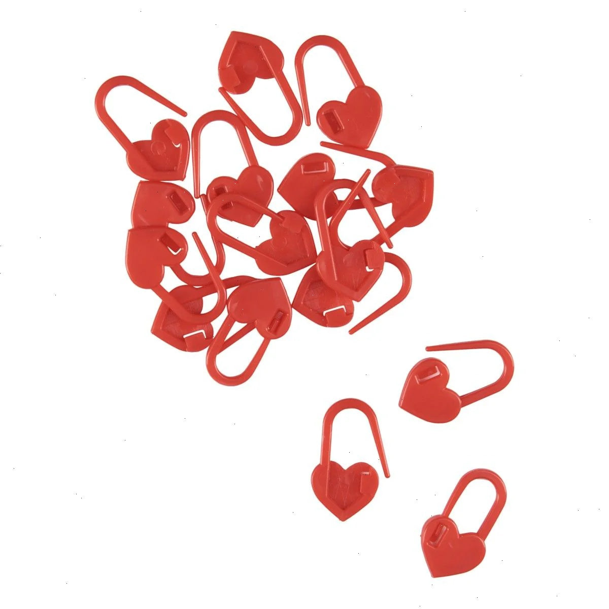 Stitch Markers w/lock – Heart