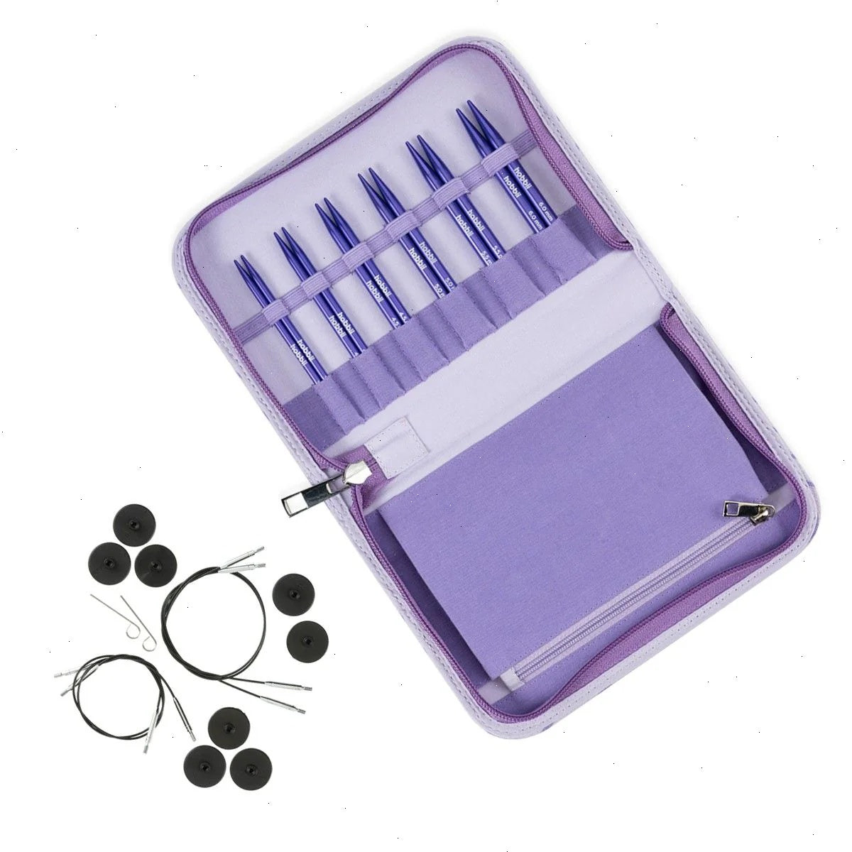 Stellar Short Interchangeable Circular Needle Set Essential - Amethyst